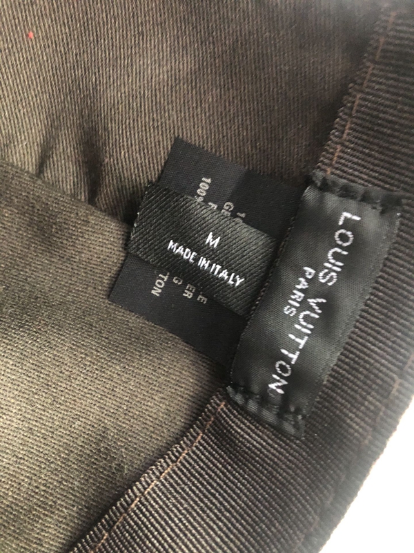 ブランド帽子素材ディテール